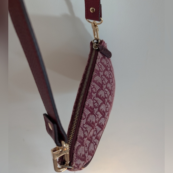 Dior trotter saddle bag - Merlot color - Picture 12 of 16